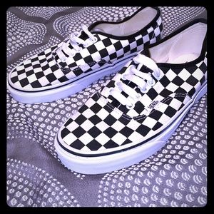 Checkered Vans
